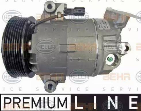 HELLA 8FK 351 340-341 - Compressore, Climatizzatore www.autoricambit.com