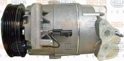 HELLA 8FK 351 340-351 - Compressore, Climatizzatore www.autoricambit.com