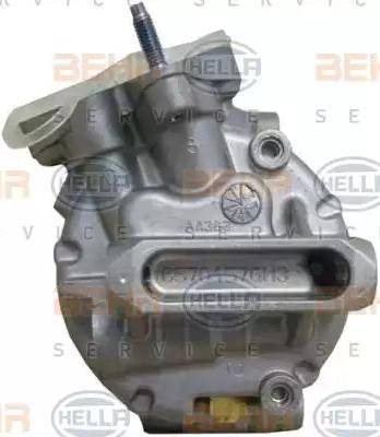 HELLA 8FK 351 340-351 - Compressore, Climatizzatore www.autoricambit.com