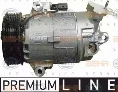 HELLA 8FK 351 340-221 - Compressore, Climatizzatore www.autoricambit.com