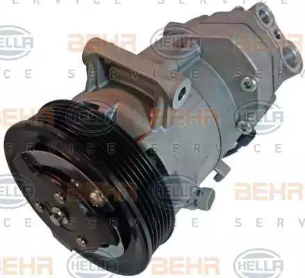 HELLA 8FK 351 340-741 - Compressore, Climatizzatore www.autoricambit.com