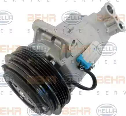 HELLA 8FK 351 340-731 - Compressore, Climatizzatore www.autoricambit.com