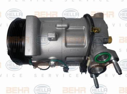 HELLA 8FK 351 341-581 - Compressore, Climatizzatore www.autoricambit.com