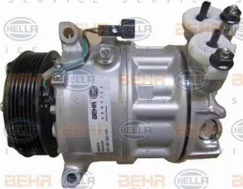 HELLA 8FK 351 341-101 - Compressore, Climatizzatore www.autoricambit.com