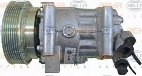 HELLA 8FK 351 316-411 - Compressore, Climatizzatore www.autoricambit.com