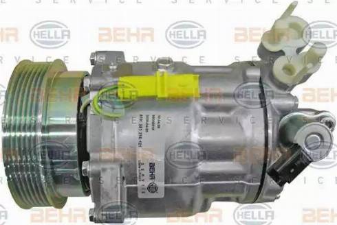 HELLA 8FK 351 316-121 - Compressore, Climatizzatore www.autoricambit.com