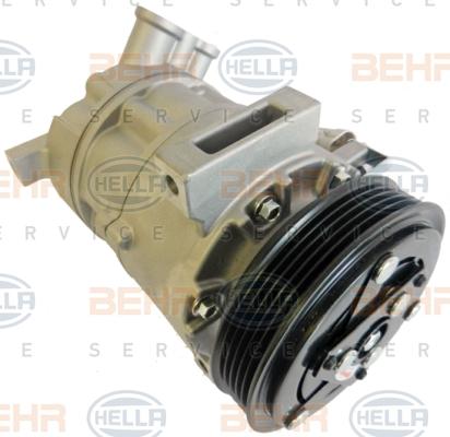 HELLA 8FK 351 316-861 - Compressore, Climatizzatore www.autoricambit.com