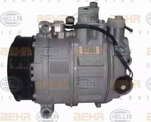 HELLA 8FK 351 316-291 - Compressore, Climatizzatore www.autoricambit.com