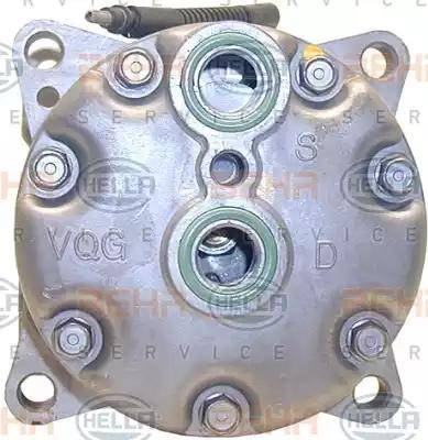 HELLA 8FK 351 316-741 - Compressore, Climatizzatore www.autoricambit.com