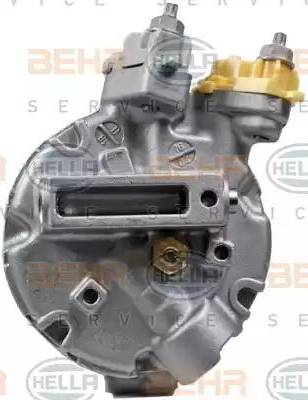 HELLA 8FK 351 339-481 - Compressore, Climatizzatore www.autoricambit.com