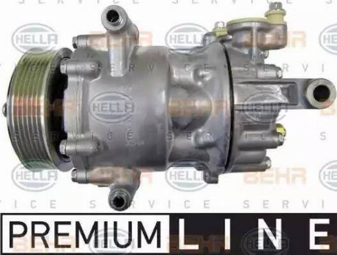 HELLA 8FK 351 334-401 - Compressore, Climatizzatore www.autoricambit.com