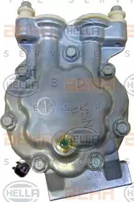 HELLA 8FK 351 334-411 - Compressore, Climatizzatore www.autoricambit.com