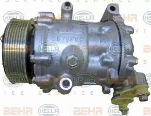 HELLA 8FK 351 334-411 - Compressore, Climatizzatore www.autoricambit.com