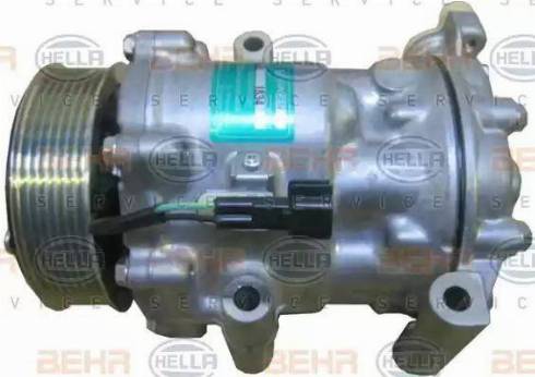 HELLA 8FK 351 334-411 - Compressore, Climatizzatore www.autoricambit.com