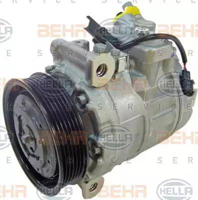 HELLA 8FK 351 334-481 - Compressore, Climatizzatore www.autoricambit.com