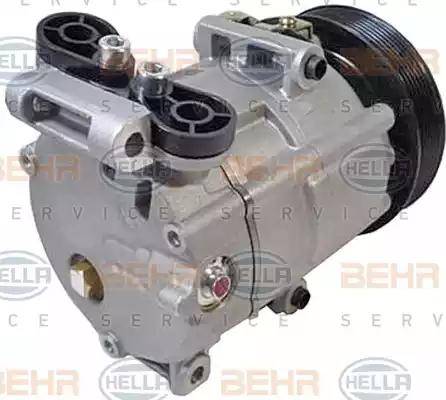 HELLA 8FK 351 334-531 - Compressore, Climatizzatore www.autoricambit.com