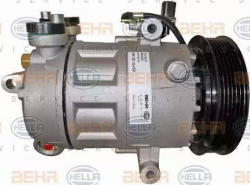 HELLA 8FK 351 334-521 - Compressore, Climatizzatore www.autoricambit.com