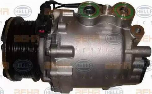 HELLA 8FK 351 334-111 - Compressore, Climatizzatore www.autoricambit.com