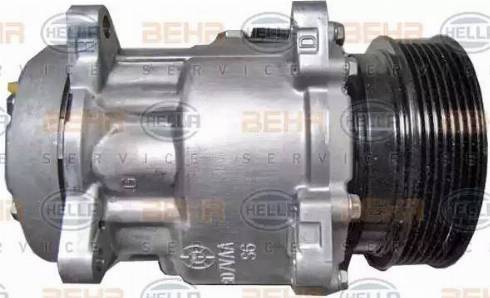 HELLA 8FK 351 334-881 - Compressore, Climatizzatore www.autoricambit.com