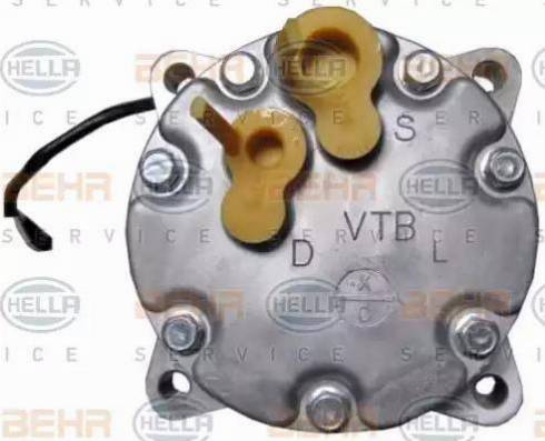 HELLA 8FK 351 334-881 - Compressore, Climatizzatore www.autoricambit.com