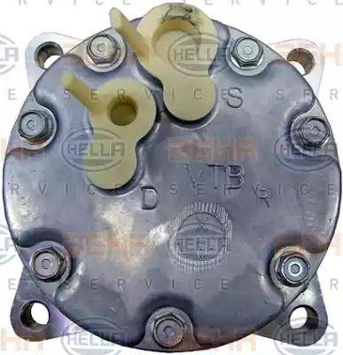 HELLA 8FK 351 334-381 - Compressore, Climatizzatore www.autoricambit.com