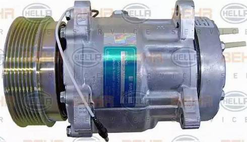 HELLA 8FK 351 334-381 - Compressore, Climatizzatore www.autoricambit.com