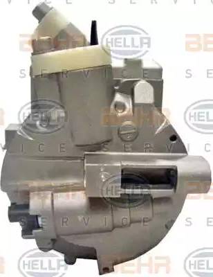 HELLA 8FK 351 322-421 - Compressore, Climatizzatore www.autoricambit.com