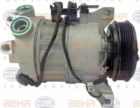 HELLA 8FK 351 322-681 - Compressore, Climatizzatore www.autoricambit.com