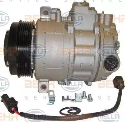 HELLA 8FK 351 322-891 - Compressore, Climatizzatore www.autoricambit.com