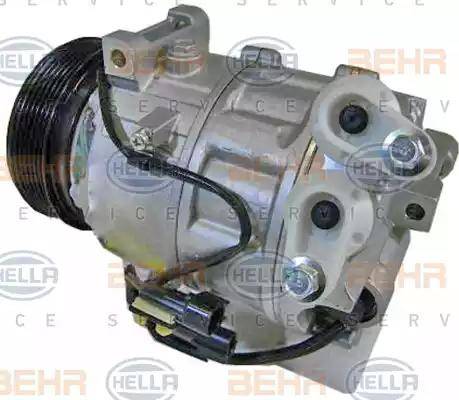 HELLA 8FK 351 322-321 - Compressore, Climatizzatore www.autoricambit.com