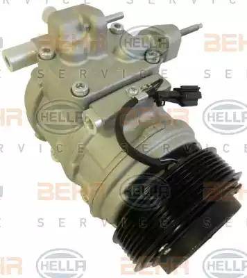 HELLA 8FK 351 273-941 - Compressore, Climatizzatore www.autoricambit.com