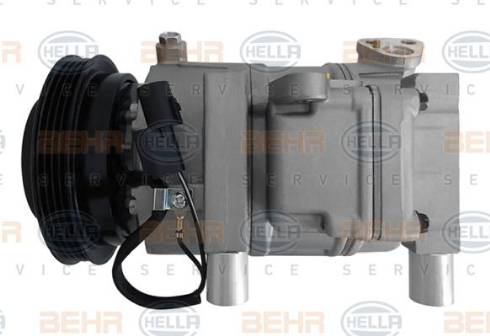 HELLA 8FK 351 273-981 - Compressore, Climatizzatore www.autoricambit.com