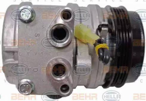 HELLA 8FK 351 273-401 - Compressore, Climatizzatore www.autoricambit.com