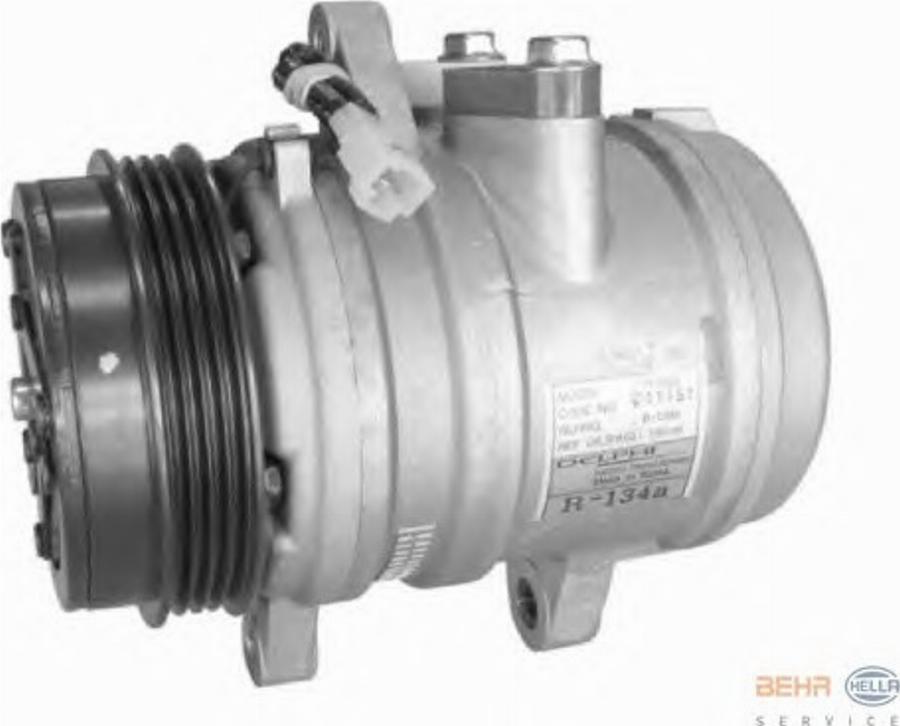 HELLA 8FK351273391 - Compressore, Climatizzatore www.autoricambit.com