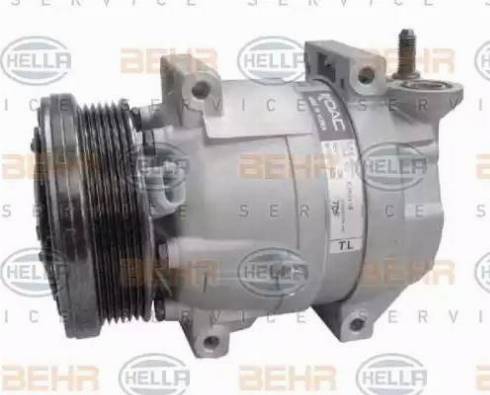 HELLA 8FK 351 273-351 - Compressore, Climatizzatore www.autoricambit.com