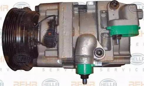 HELLA 8FK 351 273-261 - Compressore, Climatizzatore www.autoricambit.com