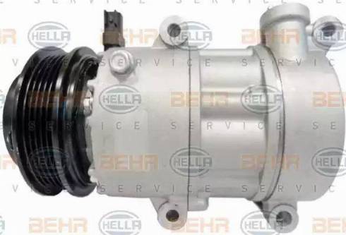 HELLA 8FK 351 272-661 - Compressore, Climatizzatore www.autoricambit.com