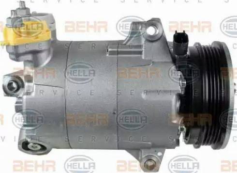 HELLA 8FK 351 272-351 - Compressore, Climatizzatore www.autoricambit.com