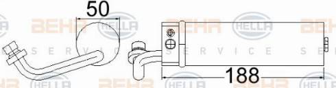 HELLA 8FT 351 192-744 - Essiccatore, Climatizzatore www.autoricambit.com