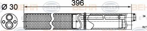 HELLA 8FT 351 200-164 - Essiccatore, Climatizzatore www.autoricambit.com