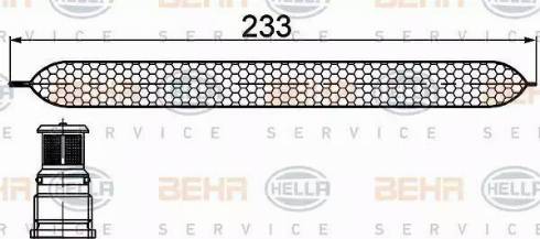 HELLA 8FT 351 200-251 - Essiccatore, Climatizzatore www.autoricambit.com