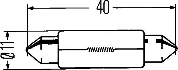 HELLA 8GM 002 091-131 - Lampadina, Indicatore direzione www.autoricambit.com