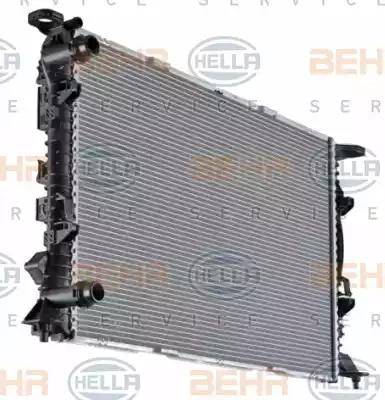 HELLA 8MK 376 745-581 - Radiatore, Raffreddamento motore www.autoricambit.com