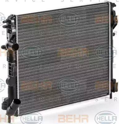 HELLA 8MK 376 700-571 - Radiatore, Raffreddamento motore www.autoricambit.com