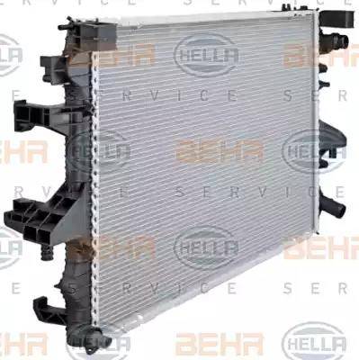 HELLA 8MK 376 719-161 - Radiatore, Raffreddamento motore www.autoricambit.com