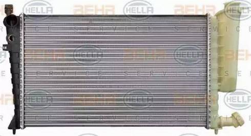 HELLA 8MK 376 710-261 - Radiatore, Raffreddamento motore www.autoricambit.com