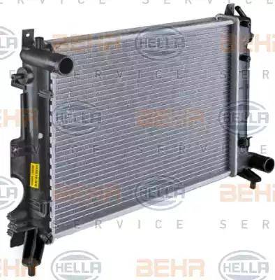 HELLA 8MK 376 720-551 - Radiatore, Raffreddamento motore www.autoricambit.com