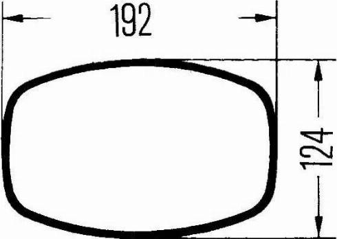 HELLA 8SB 002 407-001 - Specchio retrovisore esterno www.autoricambit.com