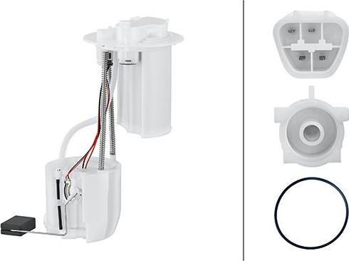 HELLA 8TF 358 306-021 - Gruppo alimentazione carburante www.autoricambit.com