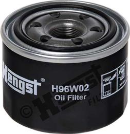 Hengst Filter H96W02 - Filtro olio www.autoricambit.com